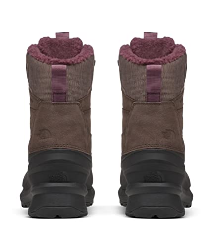 The North Face Chilkat V 400 Waterproof Snow Boot, Deep Taupe/Blk, 10.5