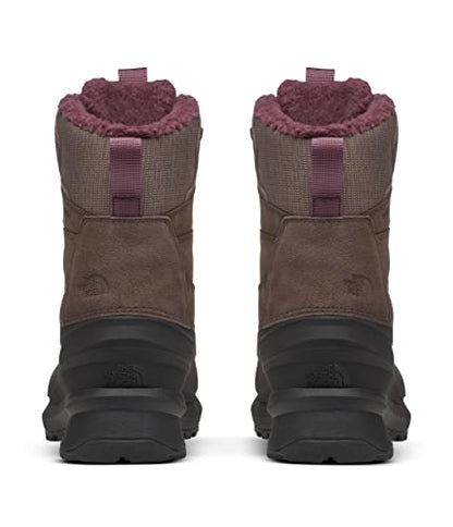 The North Face Chilkat V 400 Waterproof Snow Boot, Deep Taupe/Blk, 10.5