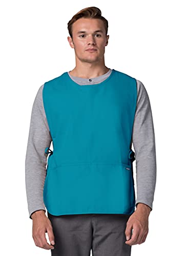 Adar Universal Cobbler Apron 3 Pack - Unisex Cobbler Apron - 7023 - Teal Blue - R