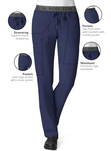 Maevn Women's EON Waistband 7-Pocket Cargo Pant True Navy