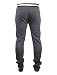 SCREENSHOT Men's Athletic Fitness Slim Fit Workout Track Pants Basic S41700-Mard Black-2XLarge
