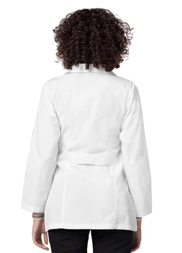 Adar Universal Lab Coats for Women - Princess Cut 30" Consultation Lab Coat - 806 - White - XL