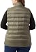 32 Degrees Heat Womens Lightweight Packable Puffer Vest (US, Alpha, XX-Large, Regular, Regular, Overland Trek Green)
