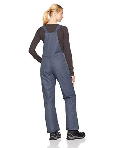 Arctix Women's Essential Insulated Bib Overalls, Steel, Large Short