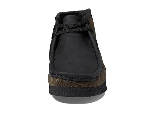 Clarks Shacre Boot Dark Green Textile 8.5 D (M)