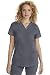 Healing Hands Purple Label Scrub Top for Women with 3 Pockets XL Pewter