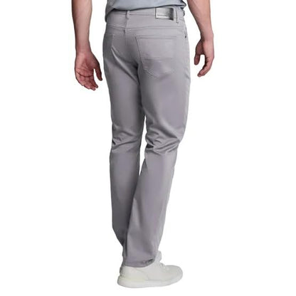 English Laundry Men's Straight Fit Stretch Lightweight 5-Pocket Pant (Gray, 36W x 34L)