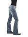 Stetson Women's 816 Southwestern Embroidered Bootcut Jeans Blue 2W x 34L