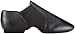 Linodes Leather Jazz Shoe Slip-on for Women Men Dance Shoes Black 8.5M