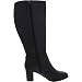 Giani Bernini Womens Adonnys Leather Knee-High Boots Black 8.5 Medium (B,M)