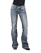 Stetson Women's 816 Southwestern Embroidered Bootcut Jeans Blue 2W x 34L