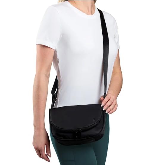 LOLË Crossbody Bag, Black, Unisex