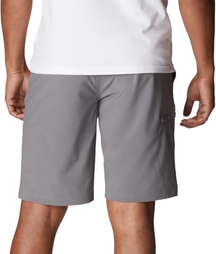 Columbia Mens Lightweight Tech Short (US, Waist, 30, Regular, City Grey)