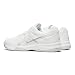 ASICS Gel Dedicate 6 Mens Tennis Shoe - White/Silver - Size 6.5
