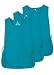Adar Universal Cobbler Apron 3 Pack - Unisex Cobbler Apron - 7023 - Teal Blue - R