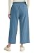 Eddie Bauer Women's Traveler Wide Leg Crop Pant (US, Alpha, X-Large, Regular, Regular, Blue)