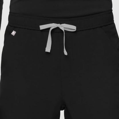 FIGS Tansen Jogger Scrub Pants for Men - Black, Short M