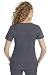 Healing Hands Purple Label Scrub Top for Women with 3 Pockets XL Pewter