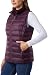 32 Degrees Heat Womens Lightweight Packable Puffer Vest (US, Alpha, XX-Large, Regular, Regular, Dark Purple Winter Bloom)