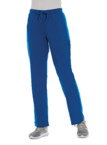 ELEMENTS BY ALEXANDERS UNIFORMS Scrub Pants for Women Size X-Large Petite Royal