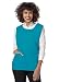 Adar Universal Cobbler Apron 3 Pack - Unisex Cobbler Apron - 7023 - Teal Blue - R