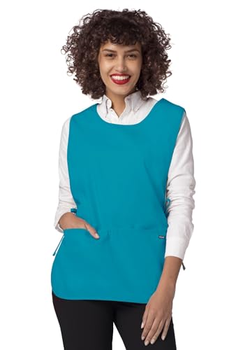 Adar Universal Cobbler Apron 3 Pack - Unisex Cobbler Apron - 7023 - Teal Blue - R