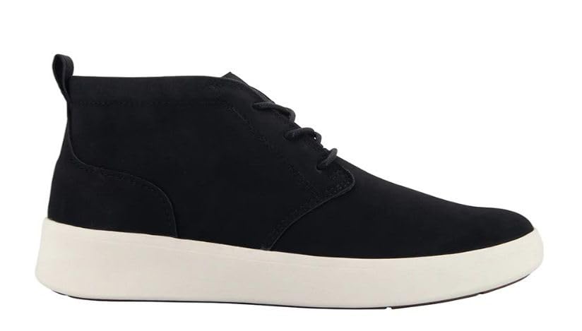 IZOD Mens Palmer Chukka Boots, Black, 8M