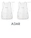 Adar Universal Cobbler Apron 3 Pack - Unisex Cobbler Apron - 7023 - Ceil Blue - R