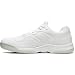ASICS Gel Dedicate 6 Mens Tennis Shoe - White/Silver - Size 6.5