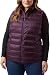 32 Degrees Heat Womens Lightweight Packable Puffer Vest (US, Alpha, XX-Large, Regular, Regular, Dark Purple Winter Bloom)