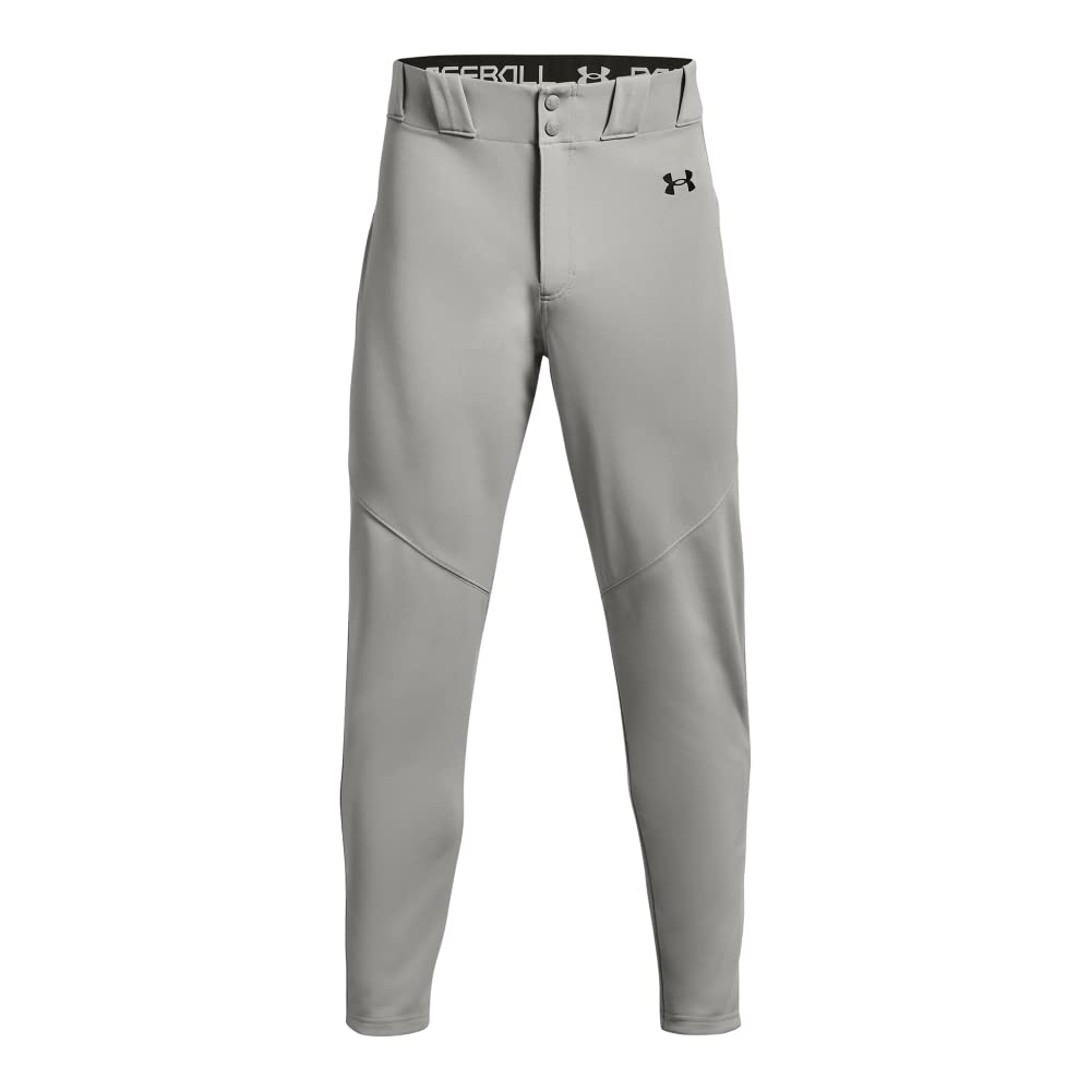Under Armour Men's Utility Baseball Pant 22, 080 Gray, 3XL