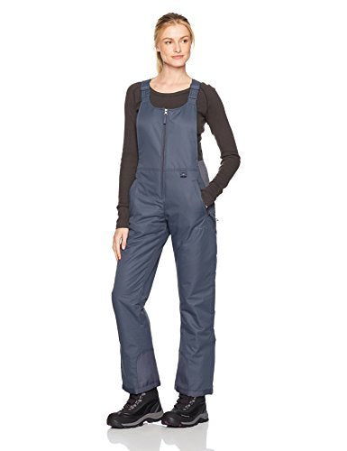 Arctix Women's Essential Insulated Bib Overalls, Steel, Large Short