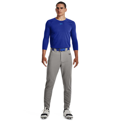 Under Armour Men's Utility Baseball Pant 22, 080 Gray, 3XL