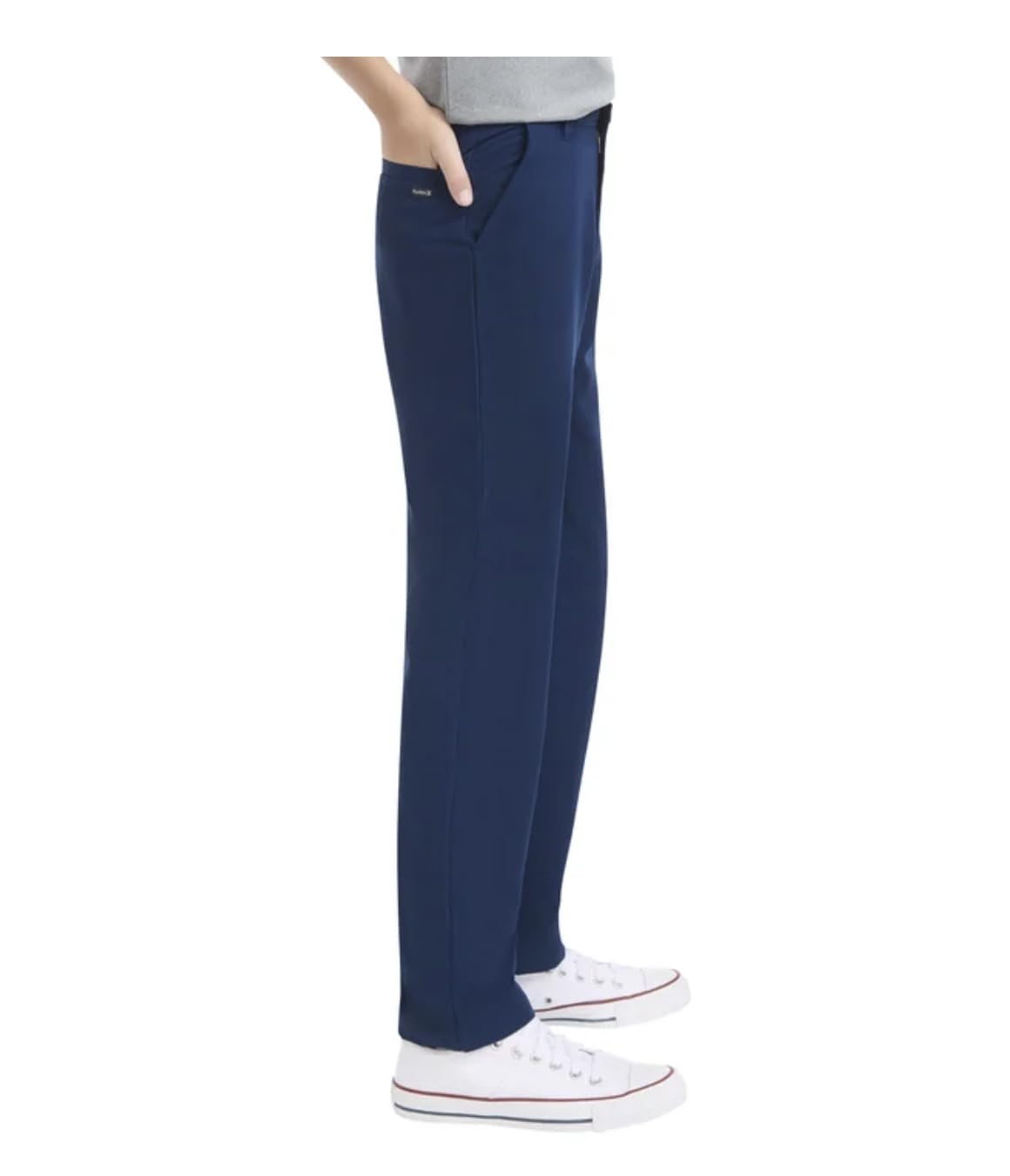 Hurley Youth Boy's Comfort Stetch Performance Chino Pant (US, Alpha, Small, Regular, Blue (Navy))