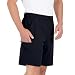 Gerry Men's Lightweight 4-Way Stretch Trail Hiking Shorts (Black, Small)