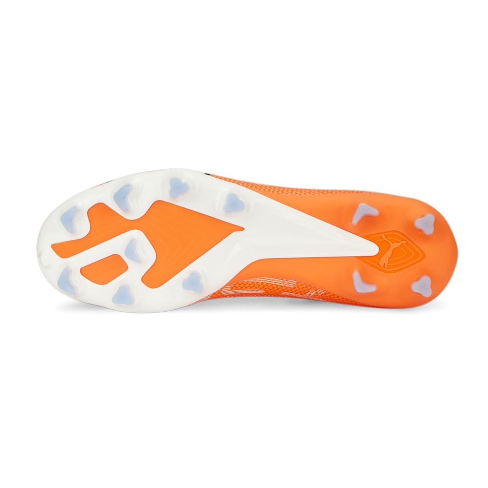 PUMA Womens Ultra Match Firm Ground/Ag Soccer Cleats Cleated, Firm Ground - Orange - Size 8 M