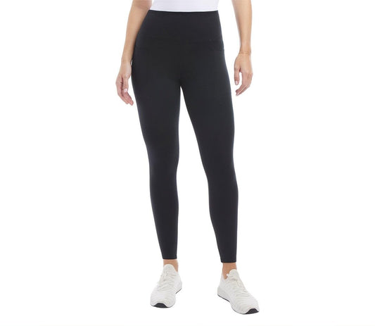 Leggings for Women - Workout Yoga Pants  with Side Pockets (Black, XS)