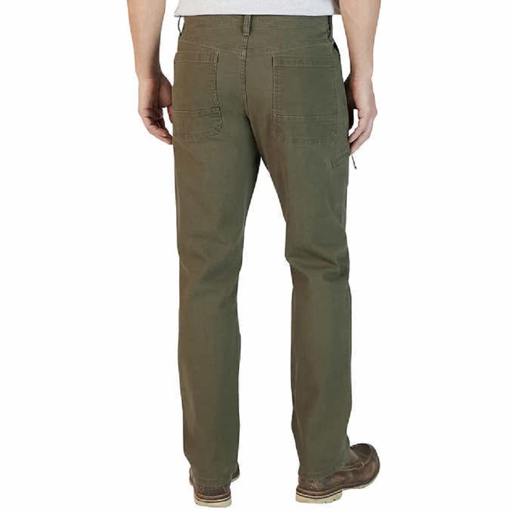 Weatherproof Vintage Men's Flex Utility Stretch Canvas Pant (40X34, Olive)