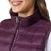 32 Degrees Heat Womens Lightweight Packable Puffer Vest (US, Alpha, XX-Large, Regular, Regular, Dark Purple Winter Bloom)