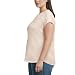 Orvis Women's Textured Top, Split V-Neck, Relaxed Fit (Cream, XX-Large)