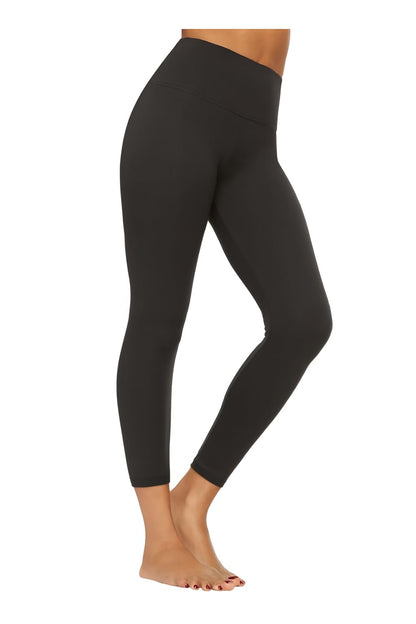 Felina Women's Velvety Soft 7/8 Legging, 2-pack (Black, X-LARGE)