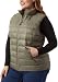 32 Degrees Heat Womens Lightweight Packable Puffer Vest (US, Alpha, XX-Large, Regular, Regular, Overland Trek Green)
