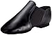 Linodes Leather Jazz Shoe Slip-on for Women Men Dance Shoes Black 8.5M