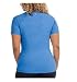 Spyder Active Women's Short Sleeve Active Tee Shirt (US, Alpha, X-Small, Regular, Regular, Blue Heather)