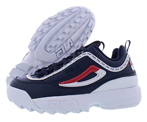 Fila Disruptor II Premium White Navy/Gum 7.5 D (M)
