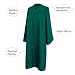 2025 Matte Graduation Cap and Gown Tassel Set - Forest Green Size 48 - Junior/Senior High School/College Graduates