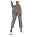 Mario Serrani Women's Slim Fit Pull On Capri Pant (US, Alpha, X-Large, Regular, Regular, Multi (Black/White Gingham))