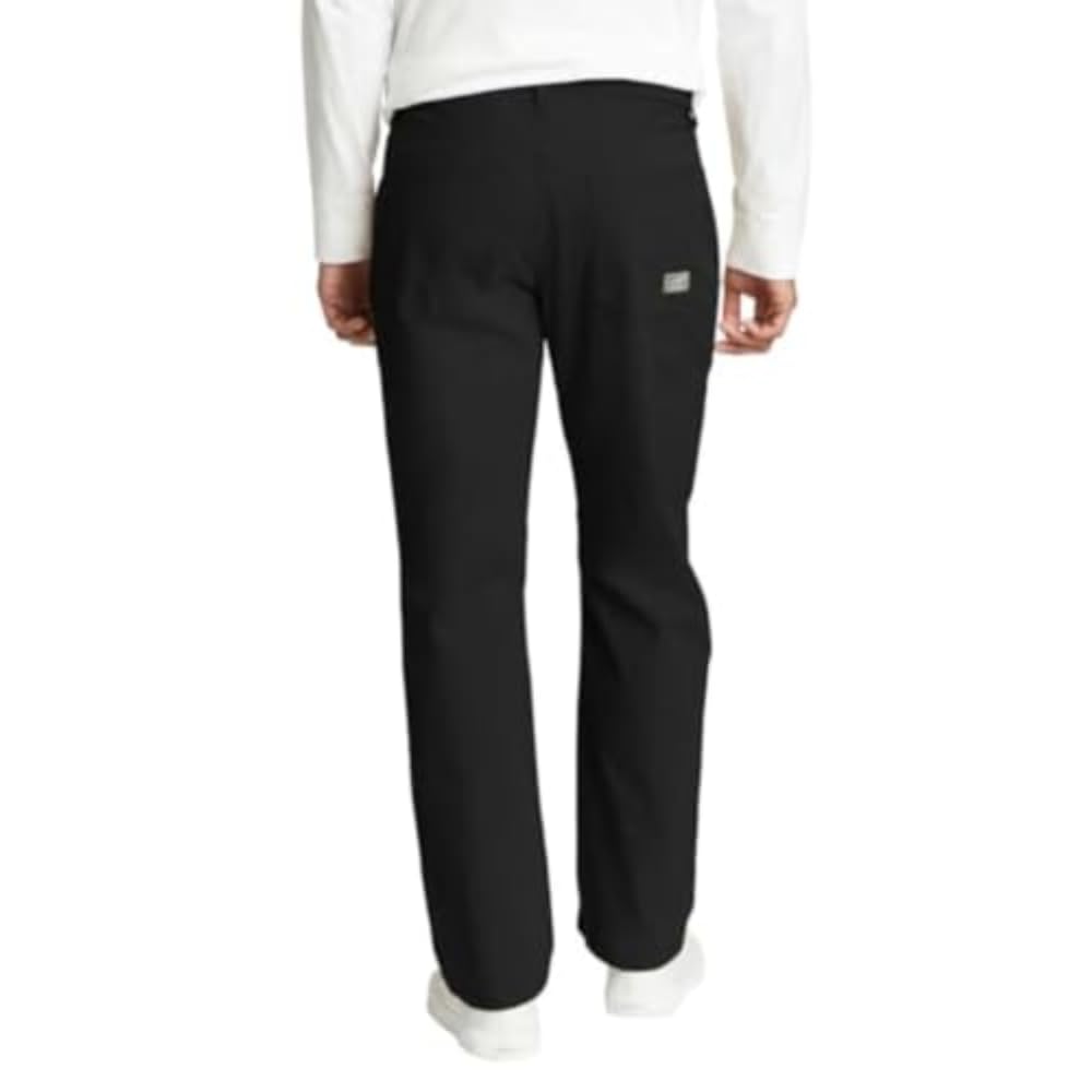 Eddie Bauer Menâ€™s Stretch Canvas Utulity Pant (US, Waist Inseam, 38, 34, Black)