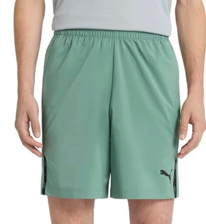 PUMA Men's Lightweight Active Woven Short (US, Alpha, Small, Regular, Regular, Green)
