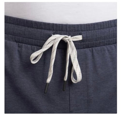 KIRKLAND Signature Men's Moisture Wicking Lounge Short with Pockets (US, Alpha, Small, Regular, Regular, Blue)